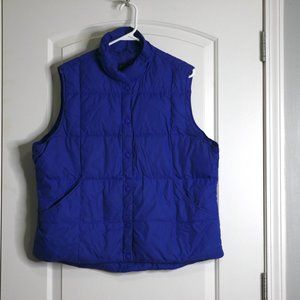 Lands End Blue Vest - Size XL (18-20)